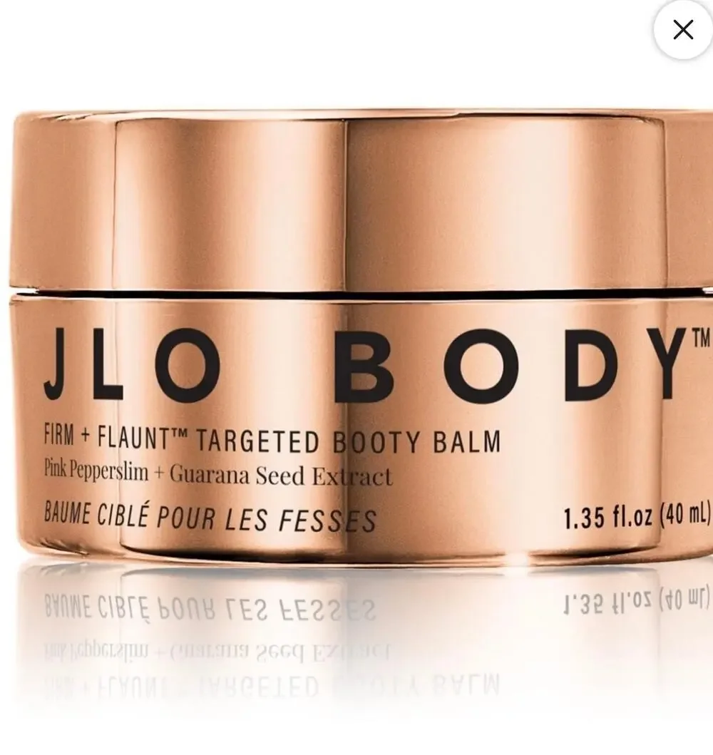 $65 SEALED new JLo Beauty Firm + Flaunt Targeted Booty Balm, 40 Ml